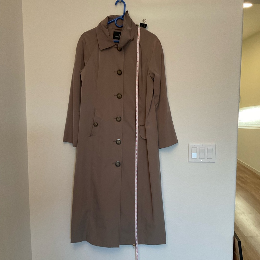 London Fog Trench Coat size 8